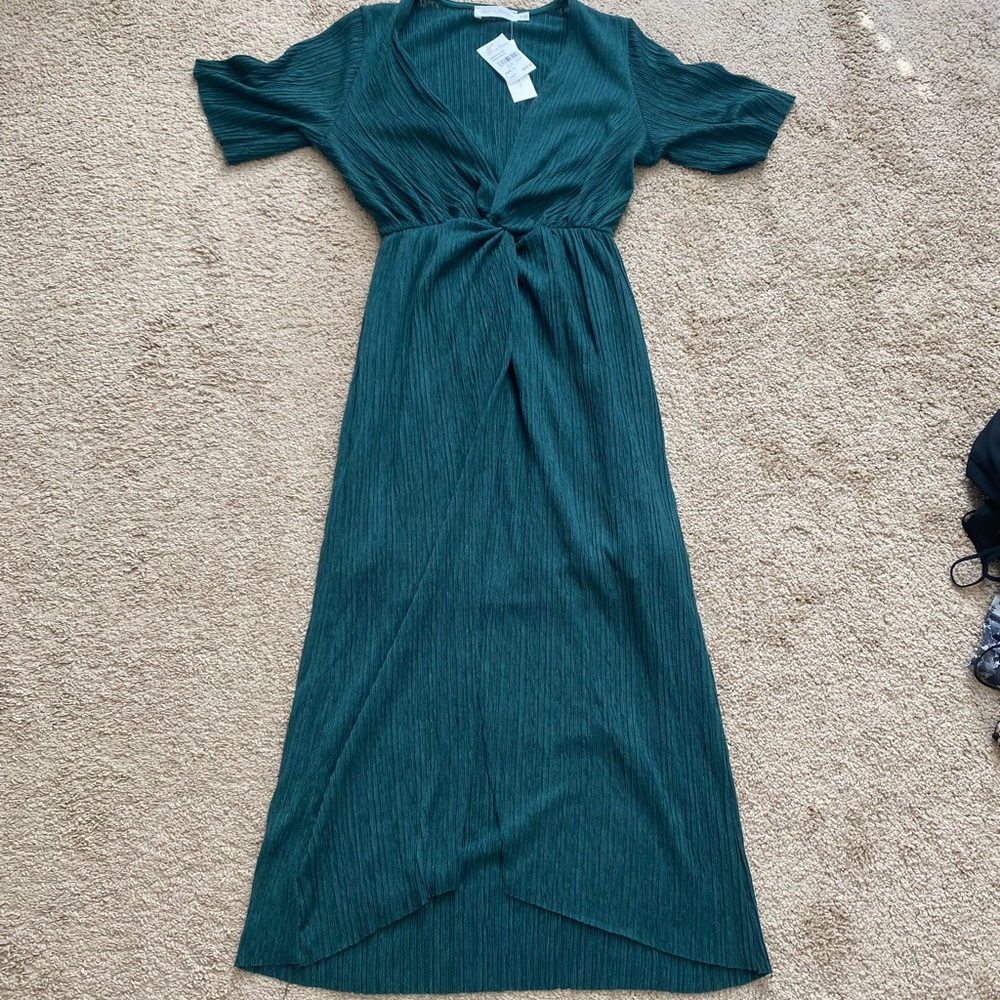All In Favor Deep V Dress